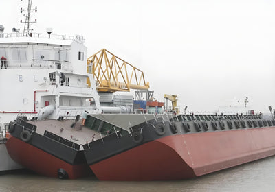 2022 Built 1500 DWT Self Driven Split Hopper Barge For Sale
